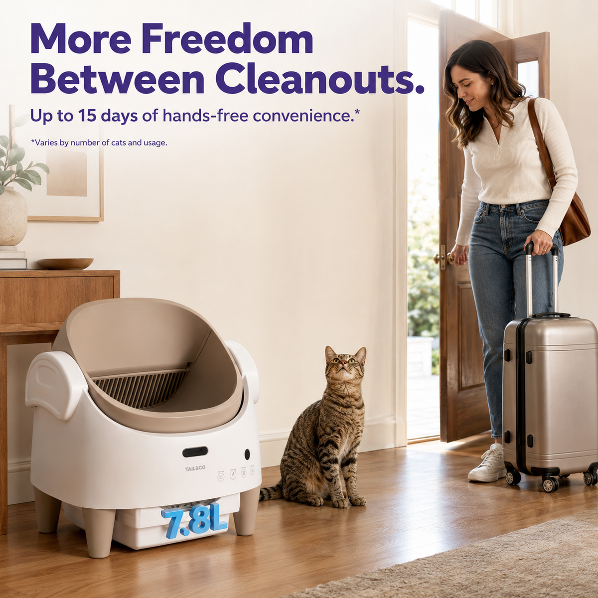 CleanNest™ - Automatic Self-Cleaning Cat Litter Box