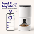 Tail & Co. Wi-Fi Automatic Pet Feeder - Smarter Meals, Happier Cats