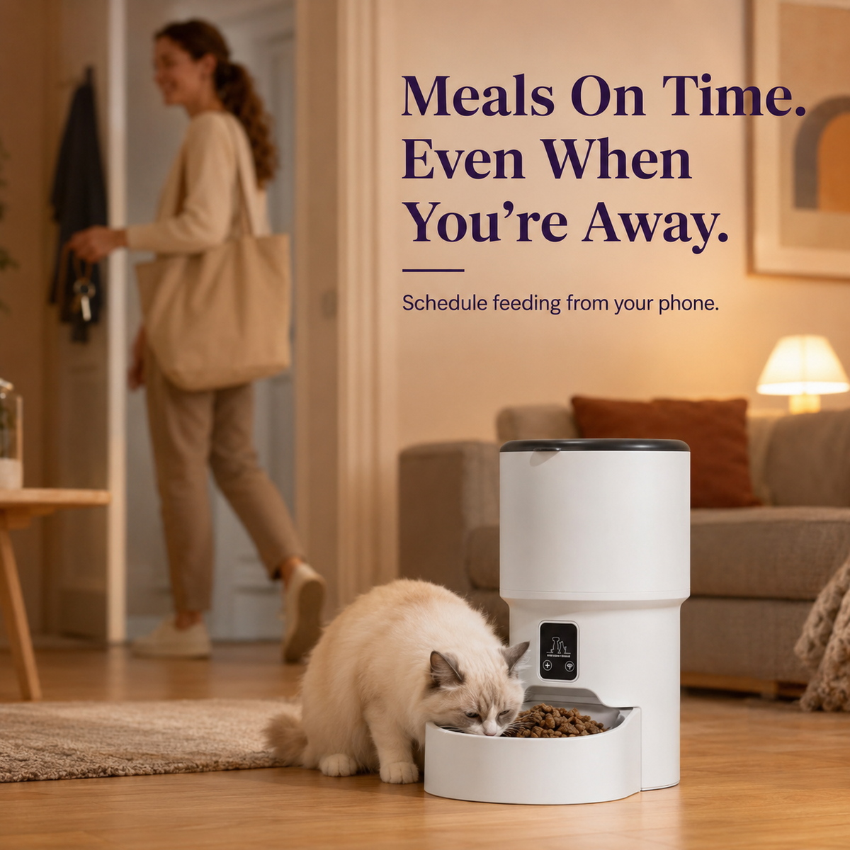 Tail & Co. Wi-Fi Automatic Pet Feeder - product detail