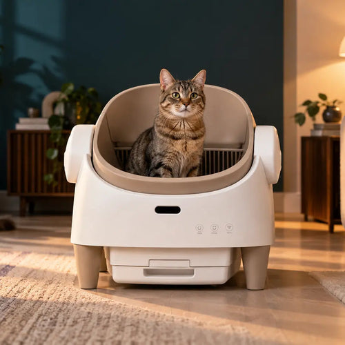 Tail & Co. automatic litter box cinematic product banner